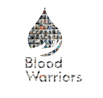 Illustration representing blood donation and community support